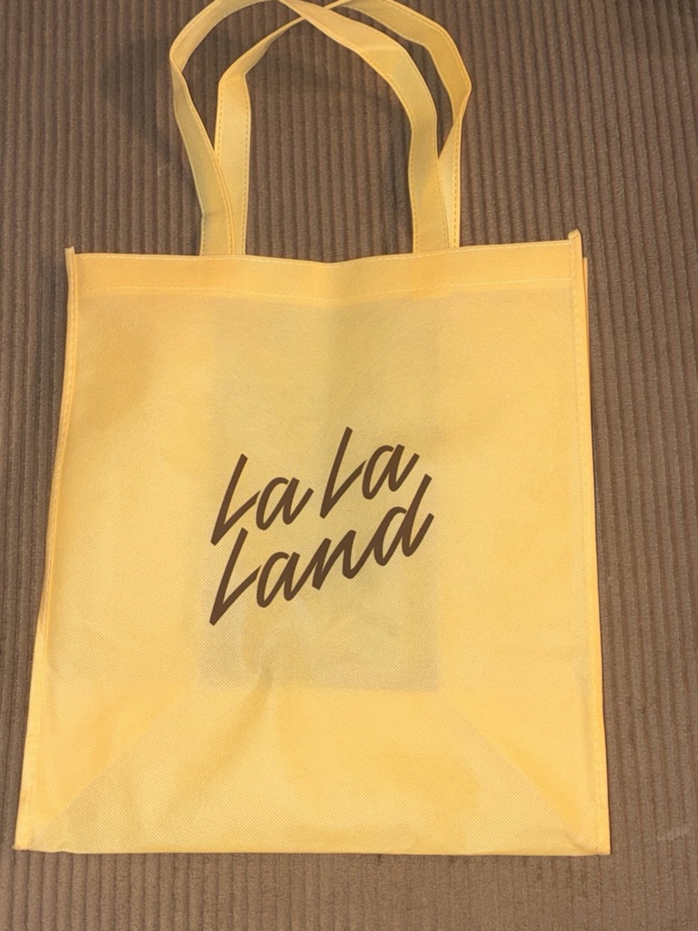 Yellow Logo Tote Bag